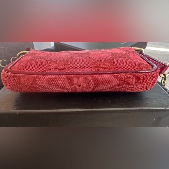 ❄️☃️S O L D DONT BUY ☃️❄️Vintage GUCCI GG Canvas Micro Mini Bag - Picture 4 of 11